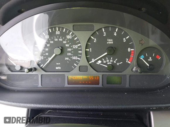 2002 BMW 3 Series 325i with VIN WBAEV33422KL77263, listed as a IAAI auction lot 42160192 with 240,893 mi miles and . Bid and sale history available at DreamBid. Image 7.