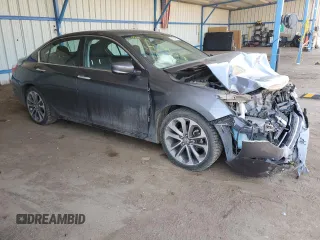 2013 Honda Accord Sport with VIN 1HGCR2F52DA273461, listed as a Copart auction lot 52364325 with 92,577 mi miles and Salvage Title. Bid and sale history available at DreamBid. Image 4.