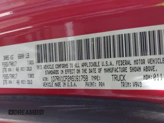 2010 Dodge 1500 SLT with VIN 1D7RV1CP2AS161758, listed as a IAAI auction lot 42013304 with 170,492 mi miles and . Bid and sale history available at carsss.com. Image 9.