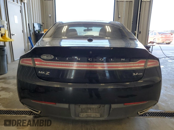 2016 Lincoln MKZ with VIN 3LN6L2JK0GR621550, listed as a Copart auction lot 72081034 with 108,563 mi miles and Clean Title. Bid and sale history available at carsss.com. Image 6.