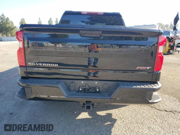 2024 Chevrolet Silverado 1500 RST with VIN 2GCPADED0R1135690, listed as a Copart auction lot 44955675 with 12,150 mi miles and Salvage Title. Bid and sale history available at carsss.com. Image 6.