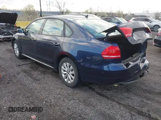 2012 Volkswagen Passat S w/Appearance with VIN 1VWAP7A36CC090112, listed as a IAAI auction lot 41983476 with 118,853 mi miles. Bid and sale history available at carsss.com. Image 3.