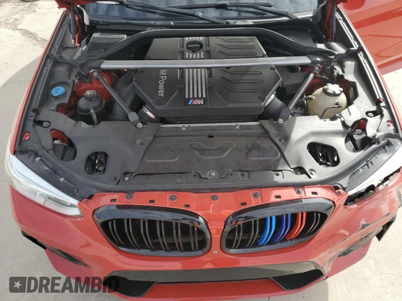 2020 BMW X3 M z VIN 5YMTS0C0XL9B95974, wystawiony jako Copart lot #86833304 z przebiegiem 67 230 mil mil oraz Szkoda całkowita • Salvage title. Historia ofert i sprzedaży dostępna na DreamBid. Obrazek 12.