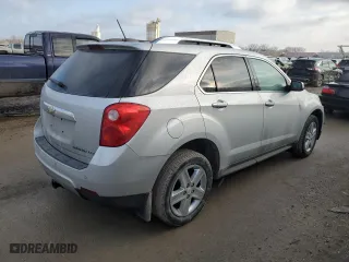 2015 Chevrolet Equinox LTZ with VIN 1GNFLHEK5FZ120981, listed as a Copart auction lot 44352095 with 166,275 mi miles and Salvage Title. Bid and sale history available at carsss.com. Image 3.