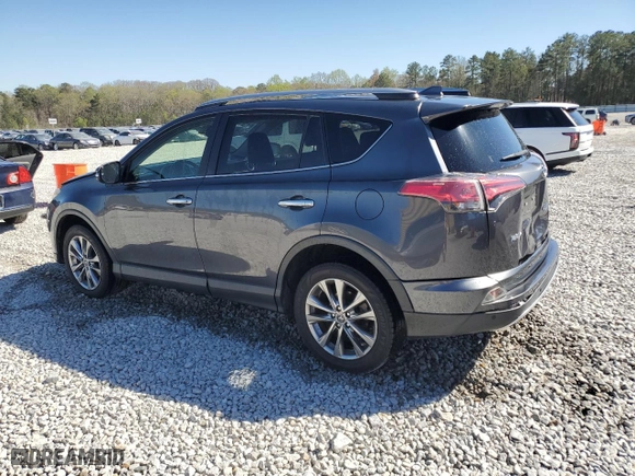 2017 Toyota RAV4 Limited with VIN JTMDFREV6HD202483, listed as a Copart auction lot 49951735 with 120,948 mi miles and Salvage Title. Bid and sale history available at carsss.com. Image 2.