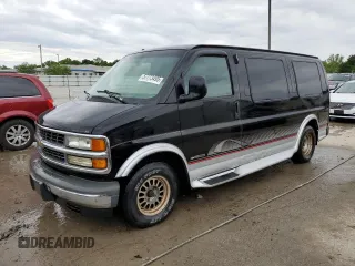 2000 Chevrolet Express Cargo YF7 z VIN 1GBFG15R1Y1213035, wystawiony jako Copart lot #57773495 z przebiegiem 317 263 mil mil oraz Nie do naprawy • Non repairable. Historia ofert i sprzedaży dostępna na DreamBid. Obrazek 1.