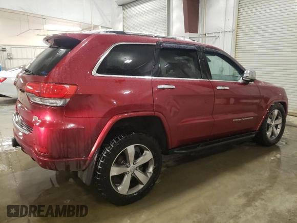2014 Jeep Grand Cherokee Overland with VIN 1C4RJFCM3EC362173, listed as a Copart auction lot 43619775 with 277,053 mi miles and Salvage Title. Bid and sale history available at DreamBid. Image 3.