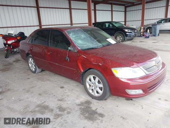 2000 Toyota Avalon XL z VIN 4T1BF28B7YU005222, wystawiony jako IAAI lot #42310903 z przebiegiem 118 700 mil mil oraz . Historia ofert i sprzedaży dostępna na DreamBid. Obrazek 1.