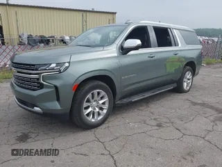 2023 Chevrolet Suburban Premier with VIN 1GNSCFKD3PR280397, listed as a IAAI auction lot 42448316 with 79,458 mi miles and . Bid and sale history available at DreamBid. Image 2.