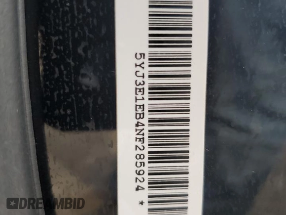 2022 Tesla Model 3 Long Range z VIN 5YJ3E1EB4NF285924, wystawiony jako Copart lot #59734055 z przebiegiem 116 680 mil mil oraz Czysty tytuł • Clean title. Historia ofert i sprzedaży dostępna na DreamBid. Obrazek 12.