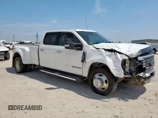2020 Ford F-350 XL z VIN 1FT8W3DT9LEC69077, wystawiony jako Copart lot #57419295 z przebiegiem 114 057 mil mil oraz Szkoda całkowita • Salvage title. Historia ofert i sprzedaży dostępna na DreamBid. Obrazek 1.