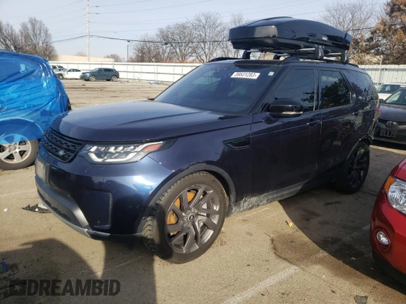 2018 Land Rover Discovery HSE Luxury with VIN SALRT2RV3JA070850, listed as a Copart auction lot 39531283 with 36,743 mi miles. Bid and sale history available at carsss.com. Image 1.