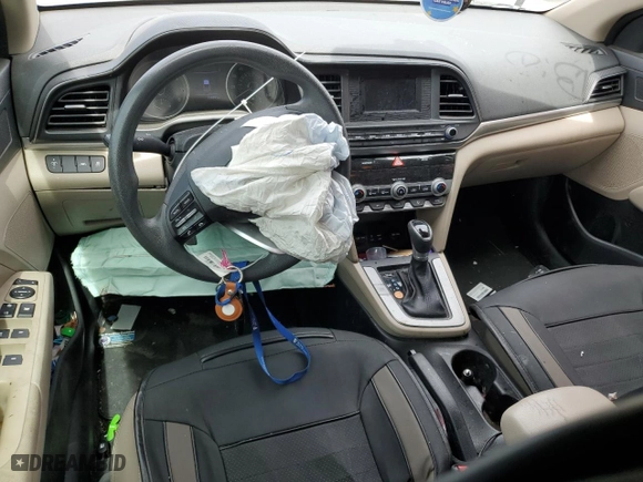 2020 Hyundai Elantra SE with VIN KMHD74LF8LU973303, listed as a Copart auction lot 51390875 with 153,341 mi miles and Salvage Title. Bid and sale history available at carsss.com. Image 8.