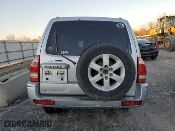 2006 Mitsubishi Montero Limited z VIN JA4MW51S66J002894, wystawiony jako Copart lot #84542064 z przebiegiem Nie podano mil oraz Szkoda całkowita • Salvage title. Historia ofert i sprzedaży dostępna na DreamBid. Obrazek 6.