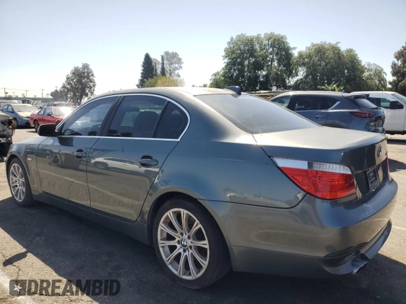 2004 BMW 5 Series 525i with VIN WBANA53564B175495, listed as a Copart auction lot 51739835 with 326,418 mi miles and Salvage Title. Bid and sale history available at carsss.com. Image 2.