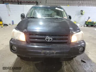 2007 Toyota Highlander with VIN JTEHP21A870200597, listed as a Copart auction lot 45943225 with 172,805 mi miles and Salvage Title. Bid and sale history available at carsss.com. Image 5.