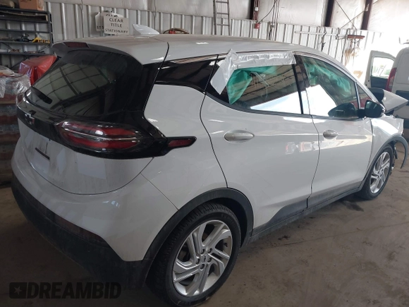 2023 Chevrolet Bolt EV 1LT with VIN 1G1FW6S01P4132303, listed as a IAAI auction lot 41585342 with 43,955 mi miles and . Bid and sale history available at DreamBid. Image 4.