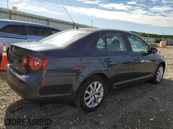 2010 Volkswagen Jetta S with VIN 3VWJX7AJ1AM026800, listed as a Copart auction lot 55755185 with 126,551 mi miles and Salvage title. Bid and sale history available at DreamBid. Image 3.