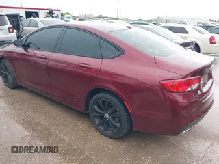 2015 Chrysler 200 S with VIN 1C3CCCBG0FN518187, listed as a IAAI auction lot 41954907 with 167,579 mi miles and . Bid and sale history available at carsss.com. Image 3.