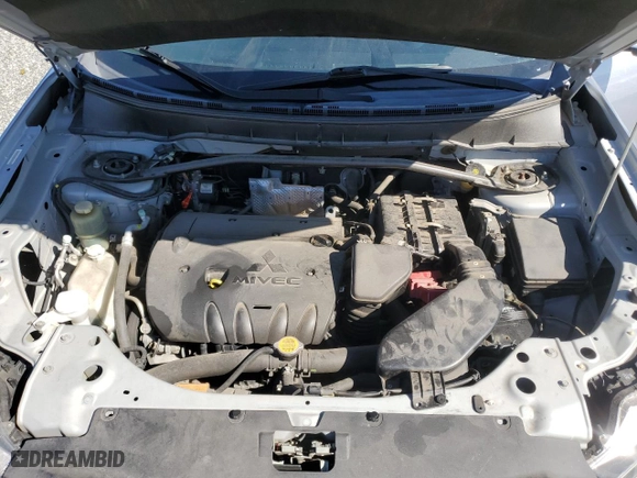 2010 Mitsubishi Outlander SE with VIN JA4AS3AW3AZ014906, listed as a Copart auction lot 46475185 with 127,310 mi miles and Salvage Title. Bid and sale history available at carsss.com. Image 12.