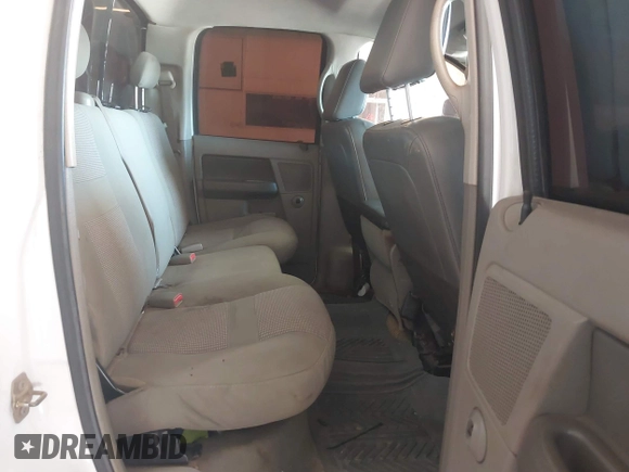 2007 Dodge Ram 2500 SLT with VIN 3D7KS28C57G748610, listed as a IAAI auction lot 41703423 with 1 mi miles. Bid and sale history available at carsss.com. Image 8.