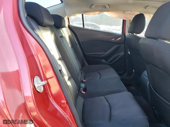 2016 Mazda Mazda3 i Touring with VIN JM1BM1V74G1301352, listed as a Copart auction lot 89268615 with NaN miles and Salvage Title. Bid and sale history available at carsss.com. Image 10.