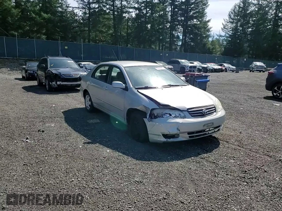 2003 Toyota Corolla CE with VIN 1NXBR32E43Z169570, listed as a Copart auction lot 52905785 with 175,487 mi miles and Salvage Title. Bid and sale history available at DreamBid. Image 10.