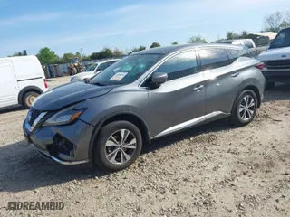 2019 Nissan Murano S with VIN 5N1AZ2MS6KN140816, listed as a IAAI auction lot 41896894 with 75,869 mi miles. Bid and sale history available at carsss.com. Image 2.