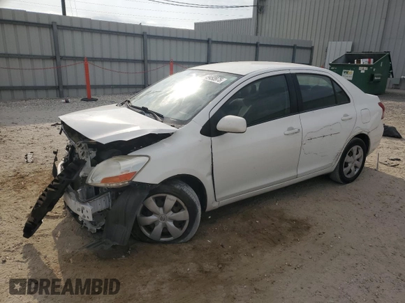 2008 Toyota Yaris with VIN JTDBT923081262683, listed as a Copart auction lot 49493975 with 168,581 mi miles and Salvage Title. Bid and sale history available at carsss.com. Image 1.