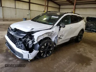 2023 Kia Sportage X-Line with VIN 5XYK6CAF9PG118077, listed as a Copart auction lot 52538895 with 56,117 mi miles and Salvage Title. Bid and sale history available at carsss.com. Image 1.