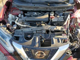 2017 Nissan Rogue SV with VIN JN8AT2MT4HW402483, listed as a Copart auction lot 45472695 with 124,600 mi miles and Salvage title. Bid and sale history available at DreamBid. Image 12.