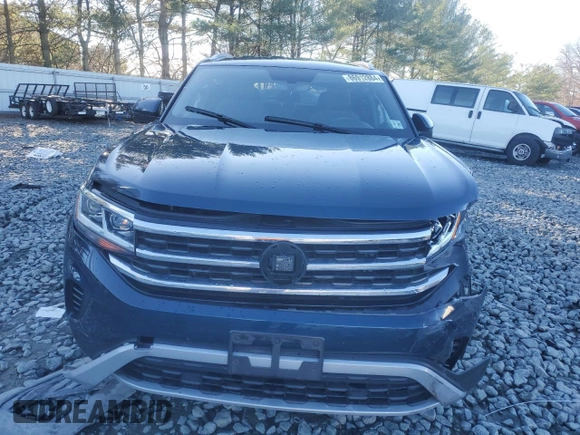 2021 Volkswagen Atlas S with VIN 1V2GC2CA5MC231193, listed as a Copart auction lot 86912884 with 25,595 mi miles and Salvage title. Bid and sale history available at DreamBid. Image 5.