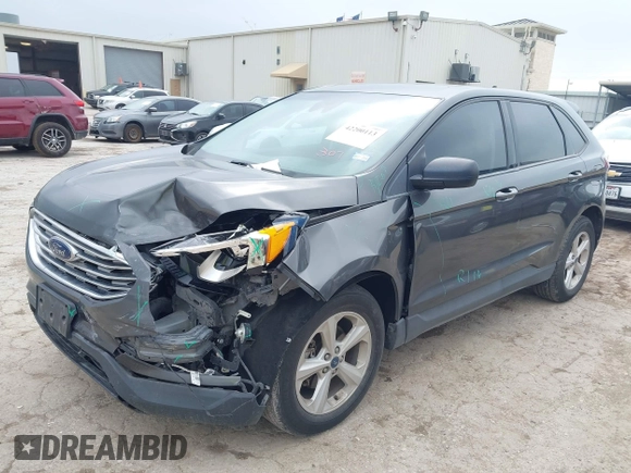2019 Ford Edge SE with VIN 2FMPK3G98KBC50968, listed as a IAAI auction lot 42200113 with 55,752 mi miles and . Bid and sale history available at DreamBid. Image 2.