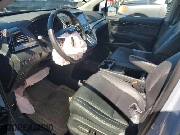 2024 Honda Odyssey Touring with VIN 5FNRL6H84RB001517, listed as a Copart auction lot 48306655 with 60,757 mi miles and Salvage Title. Bid and sale history available at carsss.com. Image 7.
