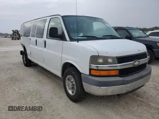 2010 Chevrolet Express Passenger LT z VIN 1GA2G1DG7A1107293, wystawiony jako Copart lot #78936284 z przebiegiem 178 012 mil mil oraz Szkoda całkowita • Salvage title. Historia ofert i sprzedaży dostępna na DreamBid. Obrazek 4.