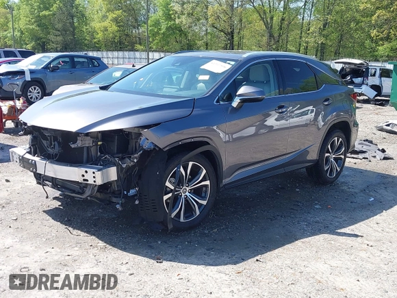 2022 Lexus RX 350 with VIN 2T2HZMAA6NC250441, listed as a IAAI auction lot 41987596 with 49,431 mi miles and . Bid and sale history available at DreamBid. Image 18.