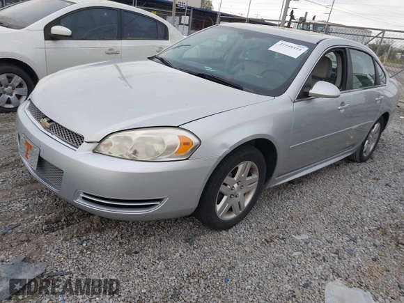 2013 Chevrolet Impala LT with VIN 2G1WG5E34D1251791, listed as a IAAI auction lot 41948414 with 195,204 mi miles and . Bid and sale history available at DreamBid. Image 2.
