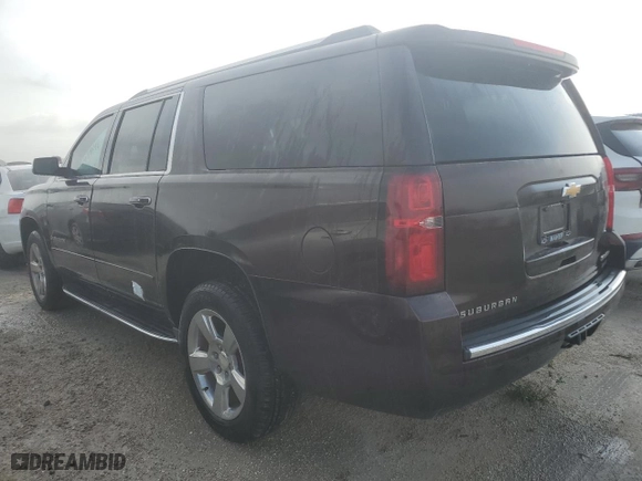 2020 Chevrolet Suburban Premier with VIN 1GNSCJKC1LR204889, listed as a Copart auction lot 74912994 with 48,046 mi miles and Non Repairable. Bid and sale history available at carsss.com. Image 2.