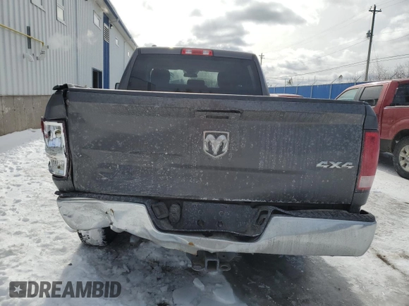 2018 Ram 1500 Express with VIN 1C6RR7FT0JS171786, listed as a Copart auction lot 46396365 with 213,816 mi miles and Salvage Title. Bid and sale history available at carsss.com. Image 6.