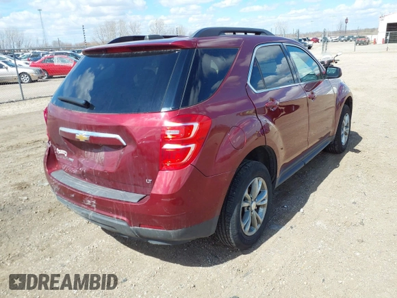 2017 Chevrolet Equinox LT with VIN 2GNFLFEKXH6229035, listed as a IAAI auction lot 41893070 with 209,175 mi miles and . Bid and sale history available at DreamBid. Image 4.