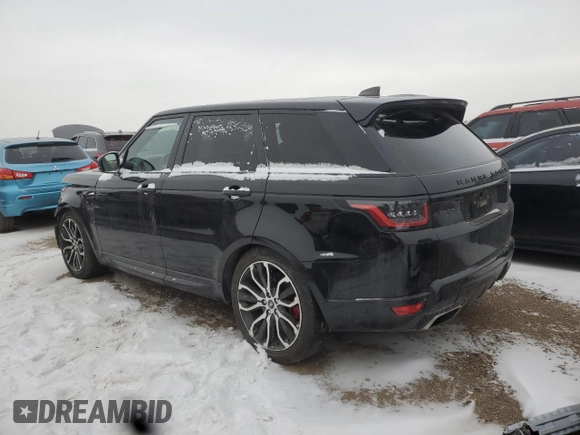 2018 Land Rover Range Rover Sport HSE Dynamic with VIN SALWV2SVXJA401561, listed as a Copart auction lot 42084185 with 37,254 mi miles and Salvage Title. Bid and sale history available at carsss.com. Image 2.