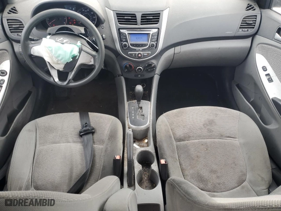 2013 Hyundai Accent GLS with VIN KMHCT4AE1DU444326, listed as a Copart auction lot 50710825 with 113,667 mi miles and Salvage Title. Bid and sale history available at carsss.com. Image 8.