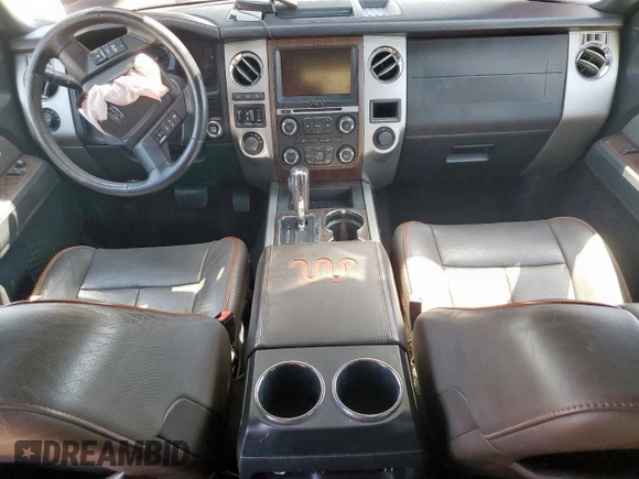 2015 Ford Expedition Max XLT with VIN 1FMJK1JT2FEF16655, listed as a Copart auction lot 52259425 with 157,242 mi miles and Salvage title. Bid and sale history available at DreamBid. Image 8.