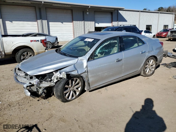 2013 Chevrolet Malibu LTZ with VIN 1G11J5SX8DF154055, listed as a Copart auction lot 89221135 with 145,564 mi miles and Salvage Title. Bid and sale history available at carsss.com. Image 1.
