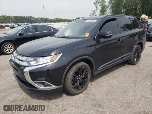2018 Mitsubishi Outlander SE with VIN JA4AD3A36JZ054333, listed as a Copart auction lot 53289245 with 128,133 mi miles and Salvage title. Bid and sale history available at DreamBid. Image 1.