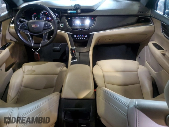 2017 Cadillac XT5 FWD with VIN 1GYKNARS0HZ257035, listed as a Copart auction lot 64284525 with 102,605 mi miles and Salvage title. Bid and sale history available at DreamBid. Image 8.