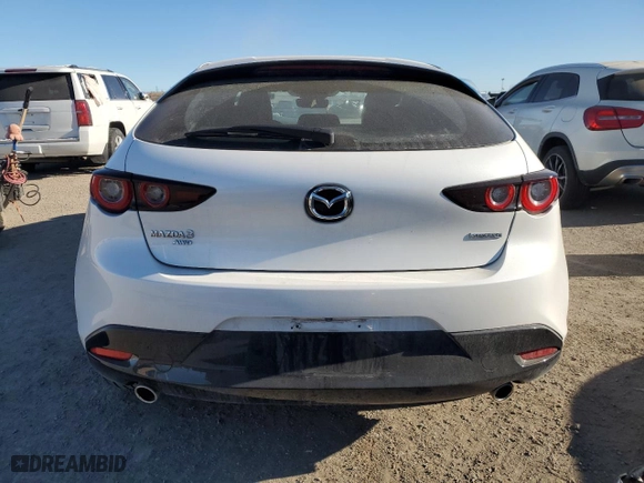 2024 Mazda Mazda3 Hatchback 2.5 S Carbon Edition with VIN JM1BPBLM4R1707141, listed as a Copart auction lot 88076425 with 0 mi miles and Salvage Title. Bid and sale history available at carsss.com. Image 6.