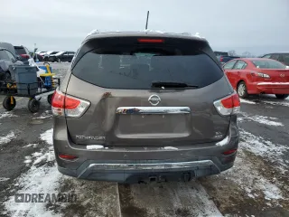 2013 Nissan Pathfinder Platinum with VIN 5N1AR2MM9DC674036, listed as a Copart auction lot 86051544 with 154,805 mi miles and Salvage title. Bid and sale history available at DreamBid. Image 6.