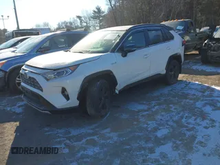 2021 Toyota RAV4 Hybrid XSE with VIN JTME6RFV6MJ005442, listed as a IAAI auction lot 41306055 with 24,187 mi miles. Bid and sale history available at carsss.com. Image 17.