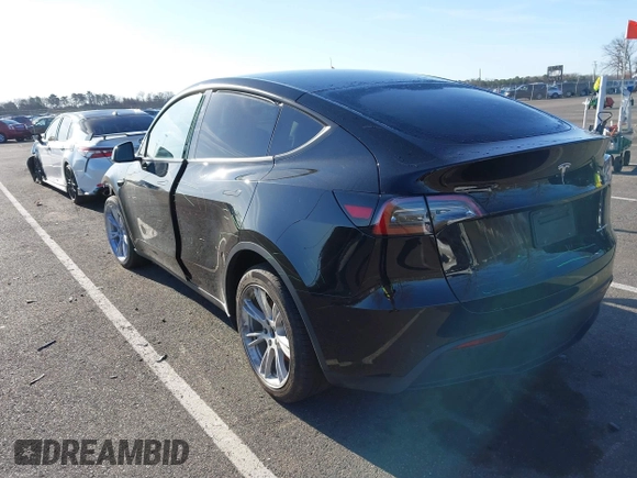 2023 Tesla Model Y Long Range with VIN 7SAYGAEE3PF925928, listed as a IAAI auction lot 41753910 with Not provided miles and . Bid and sale history available at DreamBid. Image 3.